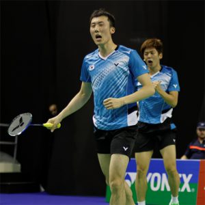 What a performance by Lee Yong-dae and Yoo Yeon Seong in the Korea Open semi-finals.