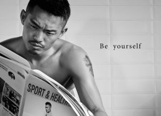 Lin Dan displays smoking hot body to promote his own line of underwear collection