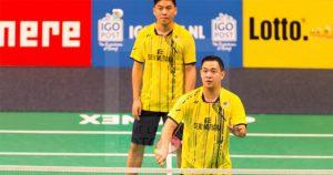 Koo Kien Keat/Tan Boon Heong rally from set down to cruise into Dutch Open semis. (photo: René Lagerwaard)