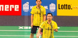 Koo Kien Keat/Tan Boon Heong rally from set down to cruise into Dutch Open semis. (photo: René Lagerwaard)