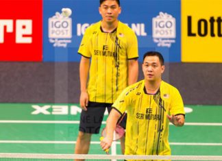 Koo Kien Keat/Tan Boon Heong rally from set down to cruise into Dutch Open semis. (photo: Ren&eacute; Lagerwaard)