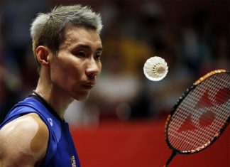 Lee Chong Wei plays his Denmark Open 1st round match with exceptional skill, and uncanny ability.