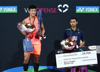 2015 has been a strong year for Chen Long with seven titles under his belt so far. (photo: AFP)