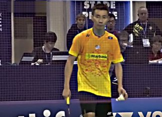 Lee Chong Wei should watch out for Wang Zhengming in the semi-finals.
