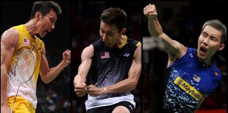Way to go Lee Chong Wei!