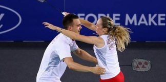 Chris and Gabby Adcock are one of the sweetest couple in Badminton.