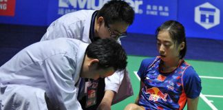 Wish Wang Shixian a speedy recovery. (photo: AFP)