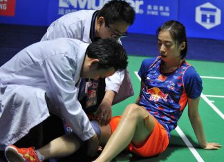 Wish Wang Shixian a speedy recovery. (photo: AFP)
