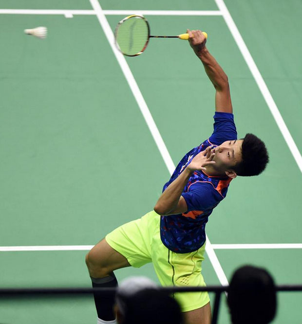 Chen Long will be seeking revenge of Lee Chong Wei in the Hong Kong Open men's quarters. (photo: Xinhua)