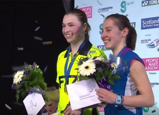 Congratulations to both Line Kjaersfeldt(left) and Kirsty Gilmour!