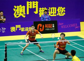 Way to go Tan Kian Meng (left)/Low Juan Shen! (photo: Macau Open)