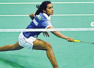 P. V Sindhu is two wins away from her first major trophy this season.