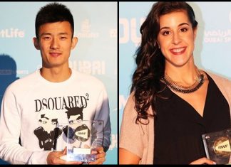 Chen Long and Carolina Marin deserve 2015 BWF players of the year award. (photo: BWF)