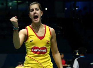 Carolina Marin is going strong at Dubai World Superseries Finals. (photo: GettyImages)