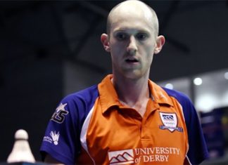 BadmintonPlanet would like to wish Andrew Ellis the best of luck with his new venture! (photo: Team Derby)