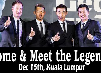 Can't wait to see Peter Gade, Lin Dan, Lee Chong Wei and Taufik Hidayat in Kuala Lumpur.(photo: Yonex)