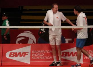 Mathew Fogarty's passion for badminton really energized everyone around him. (photo: GettyImages)