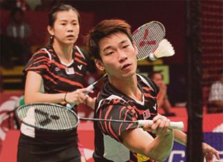 Chan Peng Soon and Goh Liu Ying are one win away from the Mexico GP title.