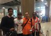 Gopichand, Parupalli Kashya and Tan Kim Her (from left). (photo: Parupalli Kashyap)