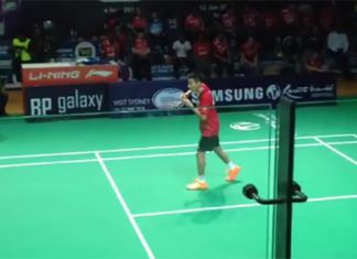 Lee Chong Wei strolls to easy win against Andre Kurniawan Tedjono in Malaysia Purple League.