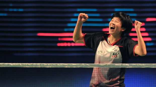 Li Han pulls off a massive upset against Saina Nehwal.