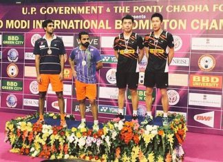Congratulations to Goh V Shem/Tan Wee Kiong, and well done to Pranaav Chopra and Akshay Dewalkar for putting up a good fight. (photo: AFP)