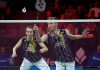 Mathias Boe (L) and Carsten Mogensen (R) are the most successful men's doubles pairing from Denmark in the last 10 years.