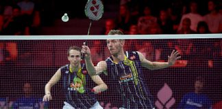 Mathias Boe (L) and Carsten Mogensen (R) are the most successful men's doubles pairing from Denmark in the last 10 years.