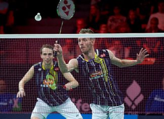 Mathias Boe (L) and Carsten Mogensen (R) are the most successful men's doubles pairing from Denmark in the last 10 years.