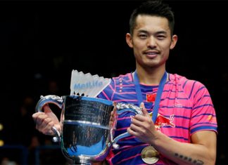 Congratulations to Lin Dan for winning the 2016 All England title! (photo: Reuters)