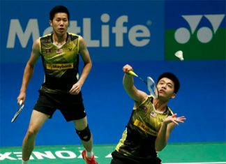 Goh V Shem/Tan Wee Kiong are hoping for a good showing at the Swiss Open. (photo: Reuters)