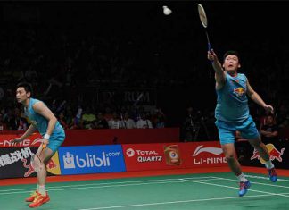 Liu Xiaolong/Qiu Zihan's unstable performance was the main reason why they were excluded from the 2016 Thomas Cup. (photo: GettyImages)