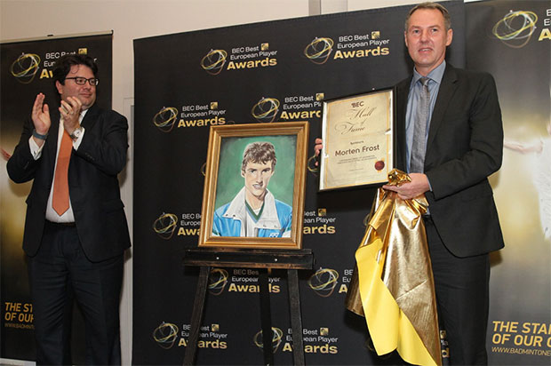 Congratulations to Morten Frost! (photo: Bamdinton Europe)