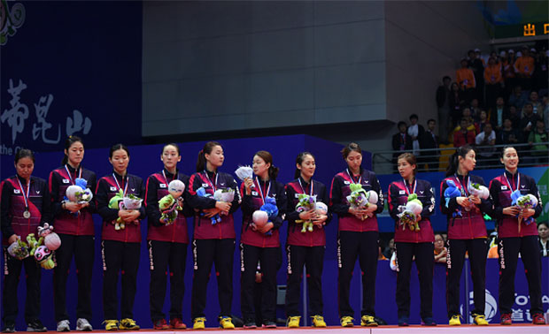 Well done to Korea's 2016 Uber Cup team! (photo: AFP)
