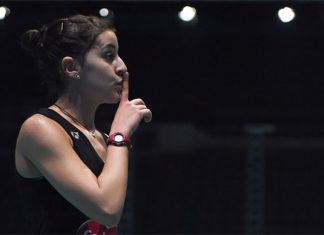 Carolina Marin is very well known in Indonesia. (photo: AFP)