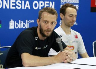 Wish Carsten Mogensen and Mathias Boe good luck, and good health! (photo: PBSI)