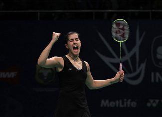 Carolina Marin through to semis at the 2016 Indonesia Open. (photo: GettyImages)