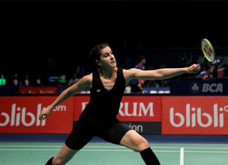 Carolina Marin is looking forward to the challenge of winning gold at the Rio 2016 Olympics. (photo: AFP)