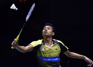 Iskandar Zulkarnain Zainuddin is a very talented young men's singles player from Malaysia. (photo: Getty)
