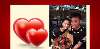 Congratulations to Tan Boon Heong and his girlfriend! (photo: Tan Boon Heong&rsquo;s FB)