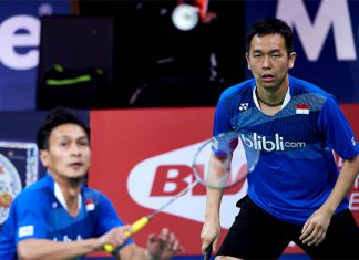 Hendra Setiawan and Mohammad Ahsan are one of Indonesia's hope of winning an Olympic gold medal in Rio. (photo: AFP)