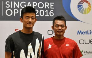 Chen Long & Lin Dan are busy preparing for the Olympics. (photo: GettyImages)