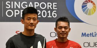 Chen Long & Lin Dan are busy preparing for the Olympics. (photo: GettyImages)