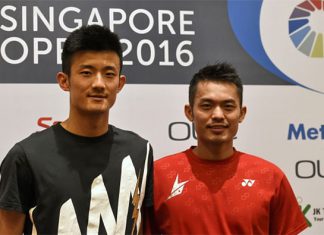 Chen Long & Lin Dan are busy preparing for the Olympics. (photo: GettyImages)