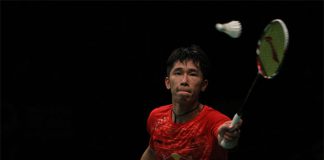 Tian Houwei is currently the World No. 6 in men's singles. (photo: GettyImages)