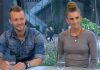 Carsten Mogensen and his girlfriend Mie Skov during the interview. (photo: TV2, Go' aften Danmark)