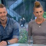 Carsten Mogensen: I survived ‘toughest fight of my life’ Carsten Mogensen and his girlfriend Mie Skov during the interview. (photo: TV2, Go' aften Danmark)