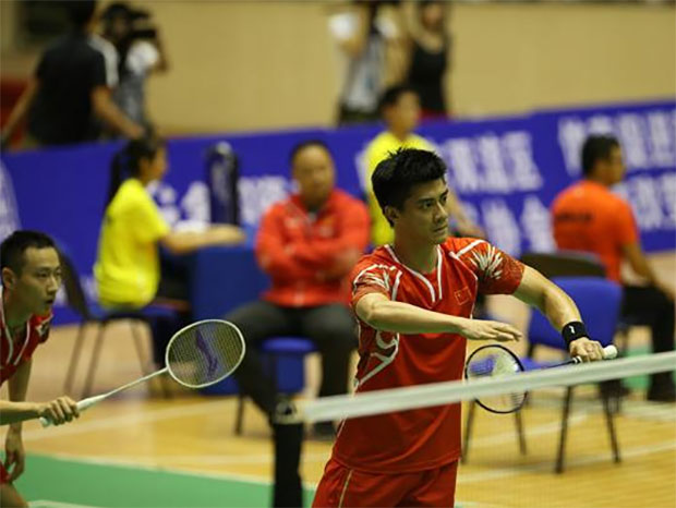 Zhang Nan (back), Fu Haifeng