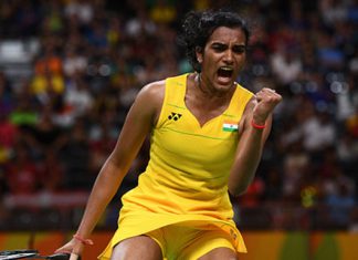 Wish P.V Sindhu best of luck in the women's singles final at Rio Olympics. (photo: AFP)