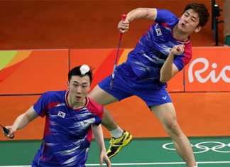 Rio may be Lee Yong-Dae/Yoo Yeon-Seong's last Olympics. (photo: AP)